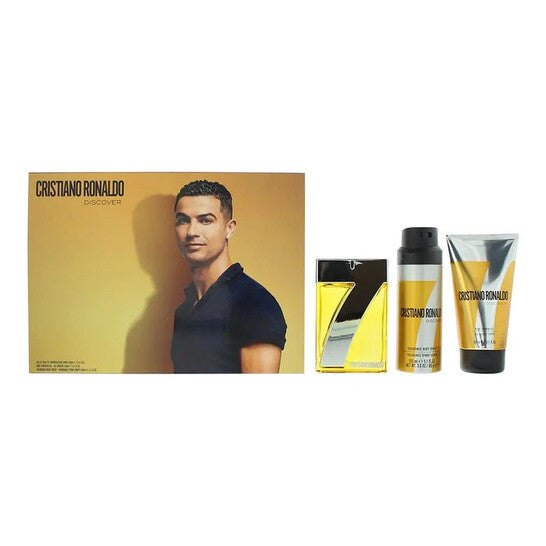 Cristiano Ronaldo Men's CR7 Discover Gift Set Fragrances (Wholesale) - Luxurious Fragrance Available Online in Hong Kong & China