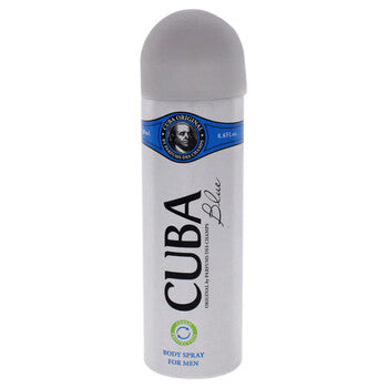 Cuba Blue by Cuba for Men - 6.6 oz Body Spray - Luxurious Fragrance Available Online in Hong Kong & China