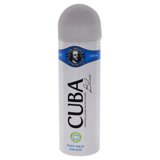 Cuba Men's Blue Body Spray 6.6 oz Fragrances (Wholesale) - Luxurious Fragrance Available Online in Hong Kong & China