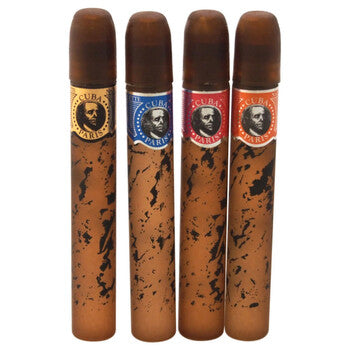 Cuba by Cuba for Men - 4 Pc Mini Gift Set cuba gold, cuba red, cuba blue, cuba orange (5ml each) (Wholesale) - Luxurious Fragrance Available Online in Hong Kong & China