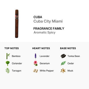 Cuba City Miami by Cuba for Men - 1.17 oz EDT Spray - Luxurious Fragrance Available Online in Hong Kong & China
