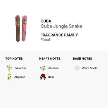 Cuba Ladies Cuba Jungle Snake EDP Spray 2 oz Fragrances (Wholesale) - Luxurious Fragrance Available Online in Hong Kong & China