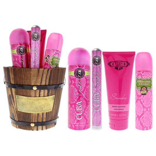 Cuba Ladies Cuba Jungle Snake Gift Set Fragrances - Luxurious Fragrance Available Online in Hong Kong & China