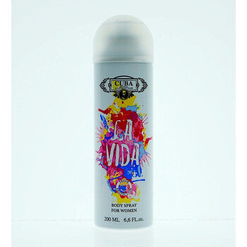 Cuba Ladies La Vida Deodorant Body Spray Spray 6.7 oz - Luxurious Fragrance Available Online in Hong Kong & China