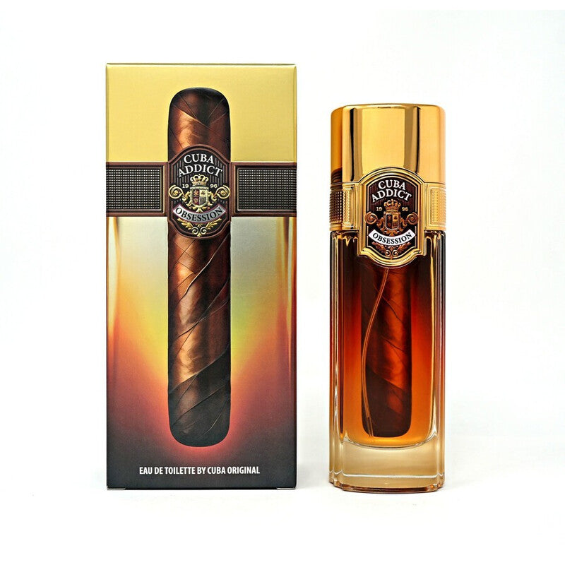Cuba Men's Addict Obsession EDT Spray 3.3 oz Fragrances - Luxurious Fragrance Available Online in Hong Kong & China