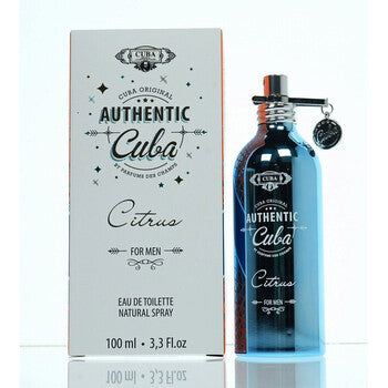 Cuba Men's Authentic Citrus EDT Spray 3.3 oz - Luxurious Fragrance Available Online in Hong Kong & China