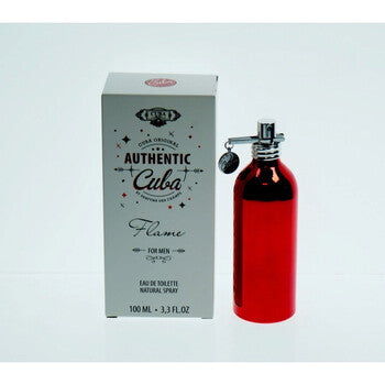Cuba Men's Authentic Flame EDT Spray 3.33 oz Fragrances (Wholesale) - Luxurious Fragrance Available Online in Hong Kong & China