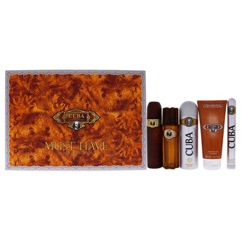 Cuba Men's Cuba Gold Must Have Gift Set Fragrances (Wholesale) - Luxurious Fragrance Available Online in Hong Kong & China