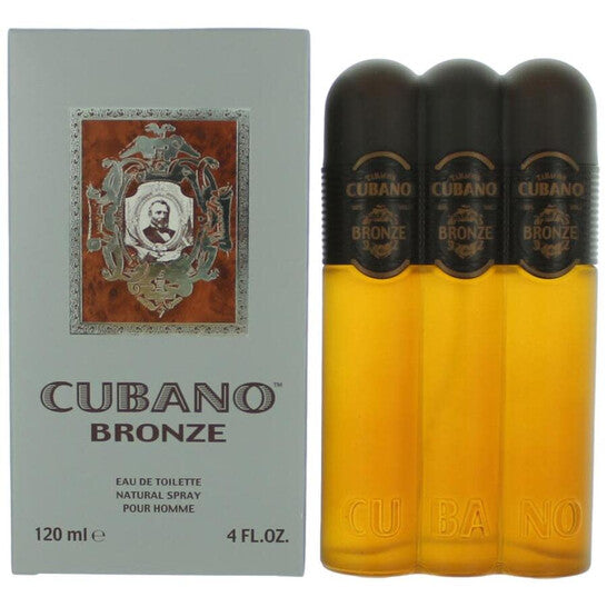 Cuba Men's Cubano Bronze EDT Spray 4 oz Fragrances (Wholesale) - Luxurious Fragrance Available Online in Hong Kong & China