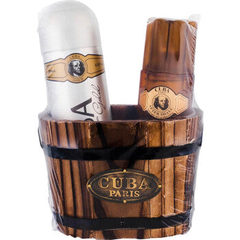 Cuba Men's Gold Gift Set - Luxurious Fragrance Available Online in Hong Kong & China