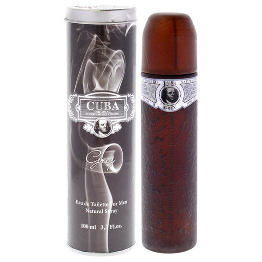 Cuba Men's Grey EDT Spray 3.3 oz (Tester) Fragrances (Wholesale) - Luxurious Fragrance Available Online in Hong Kong & China