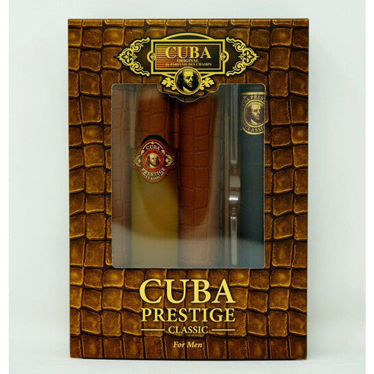 Cuba Men's Prestige Classic Gift Set Fragrances (Wholesale) - Luxurious Fragrance Available Online in Hong Kong & China