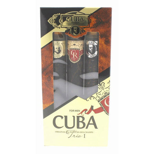 Cuba Men's Trio 1 Gift Set Fragrances (Wholesale) - Luxurious Fragrance Available Online in Hong Kong & China