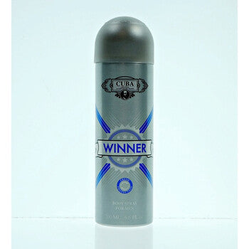 Cuba Men's Winner Deodorant Body Spray 6.7 oz - Luxurious Fragrance Available Online in Hong Kong & China