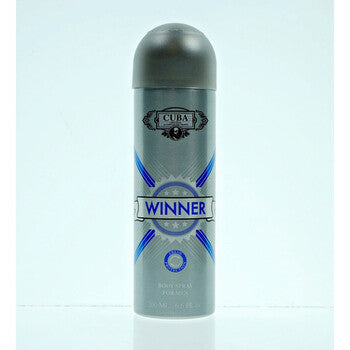 Cuba Men's Winner Deodorant Body Spray 6.7 oz Fragrances (Wholesale) - Luxurious Fragrance Available Online in Hong Kong & China