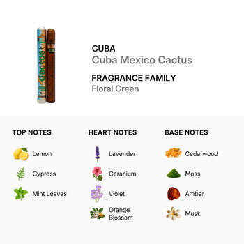 Cuba Mexico Cactus by Cuba for Men - 1.17 oz EDT Spray - Luxurious Fragrance Available Online in Hong Kong & China