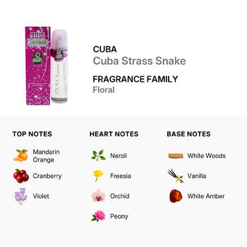 Cuba Strass Snake by Cuba for Women - 3.3 oz EDP Spray - Luxurious Fragrance Available Online in Hong Kong & China