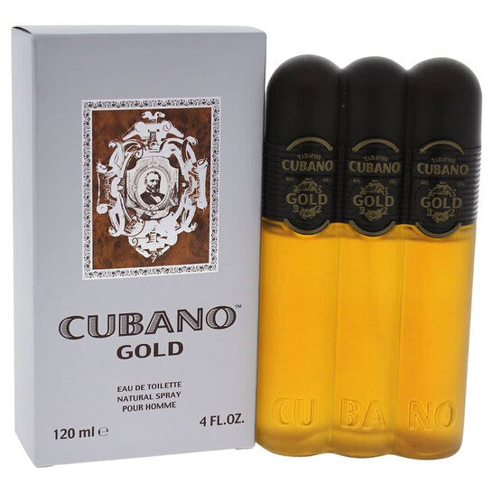 Cubano Men's Gold EDT Spray 4 oz (Wholesale) - Luxurious Fragrance Available Online in Hong Kong & China
