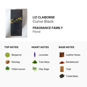 Liz Claiborne Curve Black Men / Liz Claiborne Cologne Spray 1.0 oz (30 ml) (M) (Wholesale) - Luxurious Fragrance Available Online in Hong Kong & China