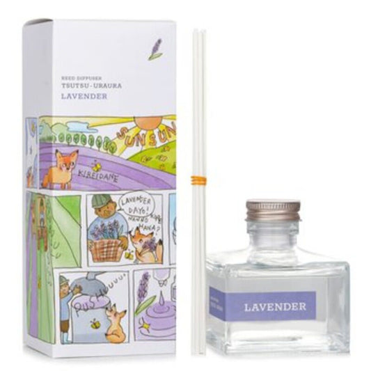 Daily Aroma Japan Unisex Tsutsu Uraura Deodorant Reed Diffuser 4 oz Lavender Fragrances - Luxurious Fragrance Available Online in Hong Kong & China
