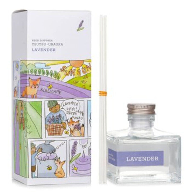 Daily Aroma Japan Unisex Tsutsu Uraura Deodorant Reed Diffuser 4 oz Lavender Fragrances (Wholesale) - Luxurious Fragrance Available Online in Hong Kong & China