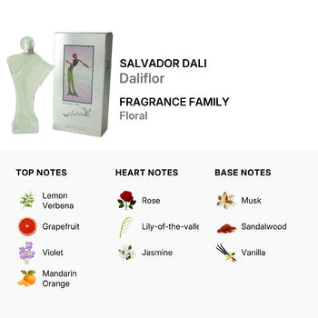 Salvador Dali Daliflor / Salvador Dali EDT Spray 3.4 oz (w) (Wholesale) - Luxurious Fragrance Available Online in Hong Kong & China