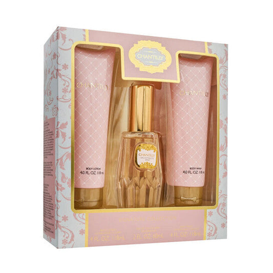Dana Ladies Chantilly 3pcs EDT Gift Set Fragrances  (Wholesale) - Luxurious Fragrance Available Online in Hong Kong & China