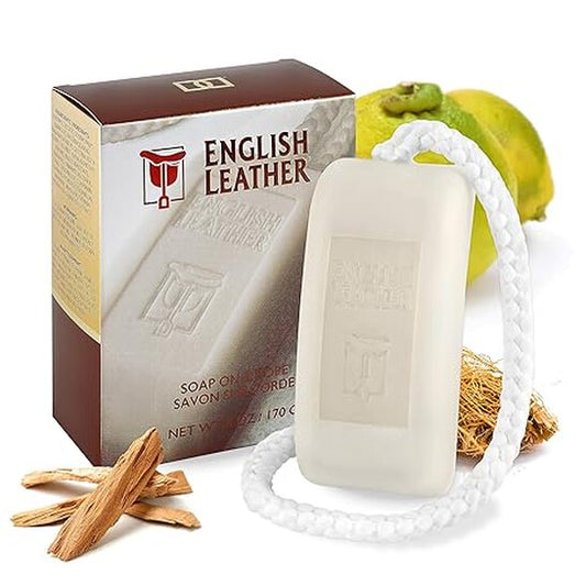 Dana Men's English Leather Soap 6 oz Fragrances  - Luxurious Fragrance Available Online in Hong Kong & China