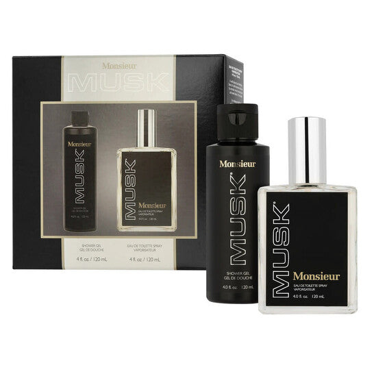 Dana Men's Monsieur Musk Gift Set Fragrances  - Luxurious Fragrance Available Online in Hong Kong & China