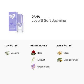 Dana Unisex Love'S Soft Jasmine Cologne Mist 1.5 oz Fragrances  (Wholesale) - Luxurious Fragrance Available Online in Hong Kong & China