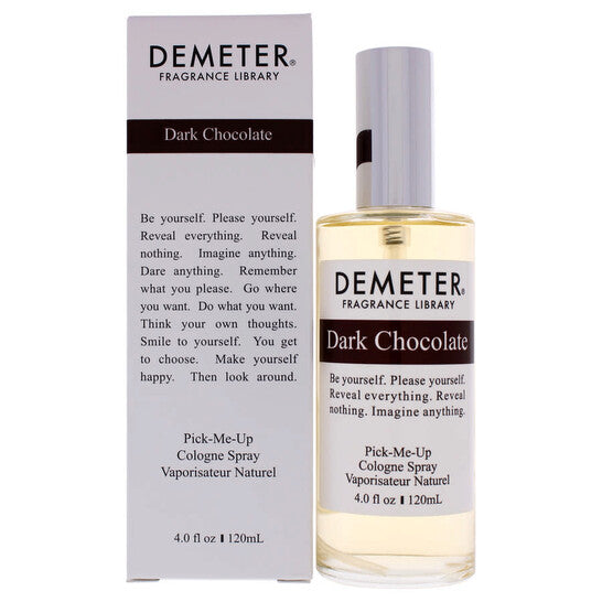 Demeter Unisex Dark Chocolate EDC Spray 4.0 oz Fragrances - Luxurious Fragrance Available Online in Hong Kong & China