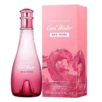 Davidoff Ladies Cool Water Sea Rose Summer Edition 2019 EDT Spray - Luxurious Fragrance Available Online in Hong Kong & China