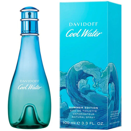 Davidoff Ladies Cool Water Summer Edition 2019 EDT Spray 3.4 oz Fragrances (Wholesale) - Luxurious Fragrance Available Online in Hong Kong & China