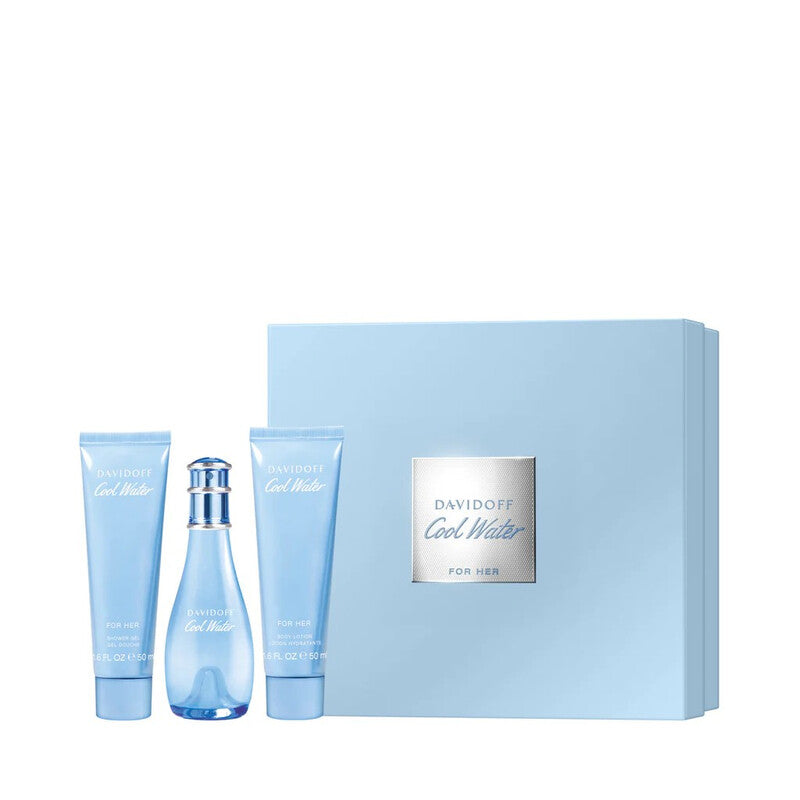 Davidoff Ladies Cool Water Woman Gift Set - Luxurious Fragrance Available Online in Hong Kong & China
