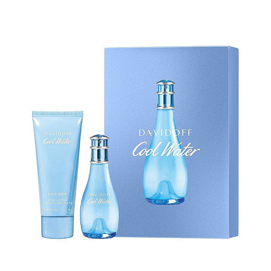 Davidoff Ladies Cool Water Woman Gift Set Fragrances - Luxurious Fragrance Available Online in Hong Kong & China
