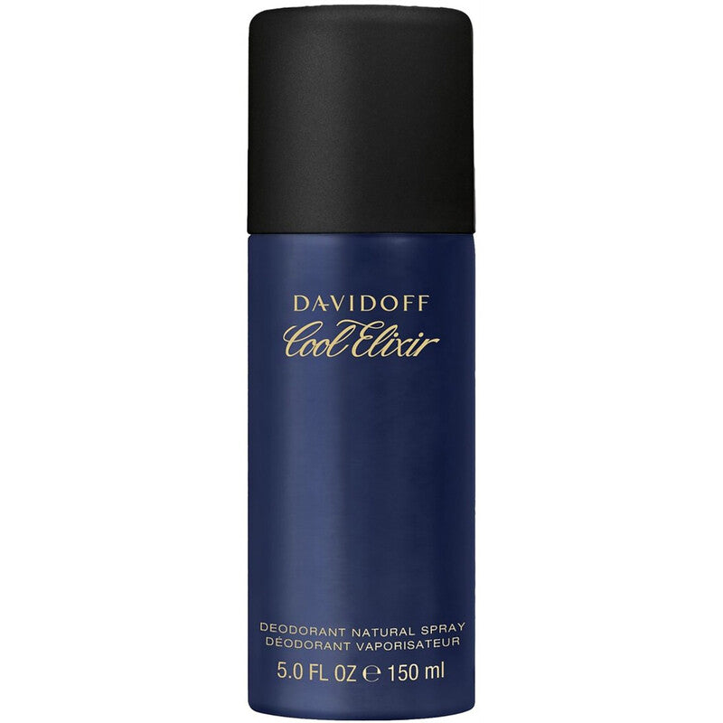 Davidoff Men's Cool Elixir Deodorant Spray 5.0 oz Fragrances - Luxurious Fragrance Available Online in Hong Kong & China