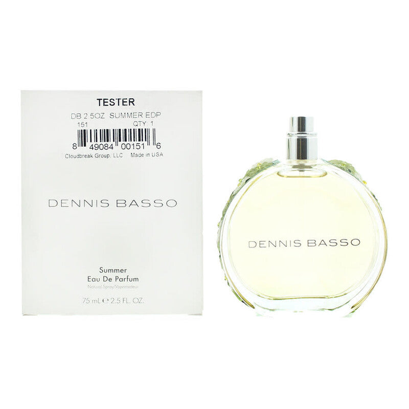 Dennis Basso Ladies Summer EDP Spray 2.5 oz (Tester) Fragrances - Luxurious Fragrance Available Online in Hong Kong & China