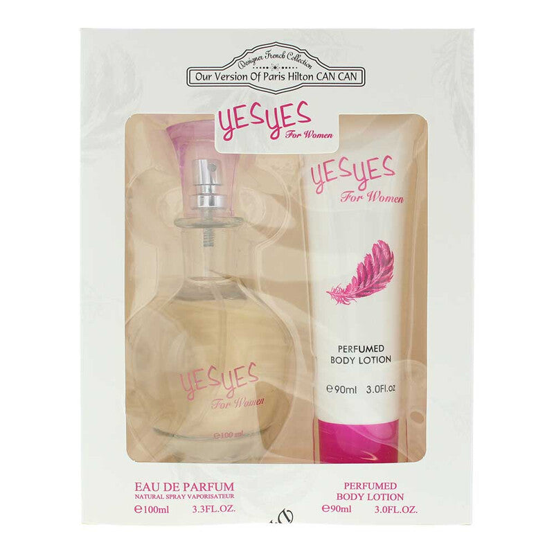 Designer French Collection Designer French Ladies Yes Yes Gift Set Fragrances - Luxurious Fragrance Available Online in Hong Kong & China