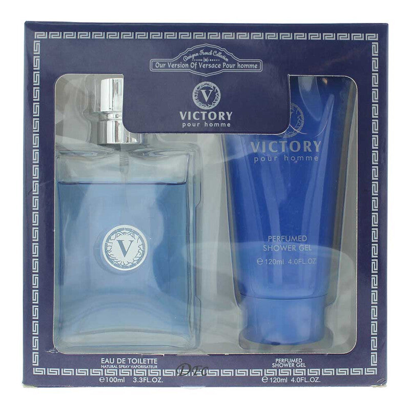 Designer French Collection Men's Victory Gift Set Fragrances - Luxurious Fragrance Available Online in Hong Kong & China