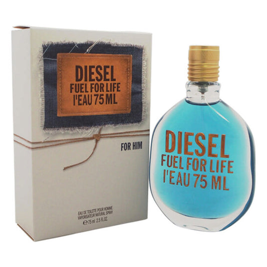 Diesel Fuel for Life LEau by Diesel for Men - 2.5 oz EDT Spray - Luxurious Fragrance Available Online in Hong Kong & China