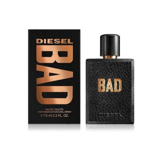 Diesel Men's Bad EDT Spray 2.5 oz - Luxurious Fragrance Available Online in Hong Kong & China