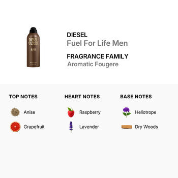 Diesel Men's Fuel For Life Men Body Spray Fragrances (Wholesale) - Luxurious Fragrance Available Online in Hong Kong & China