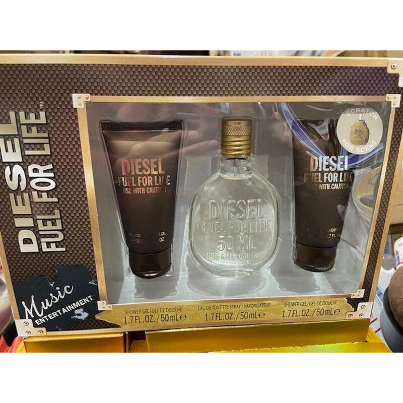 Diesel Men's Fuel For Life Men Gift Set Fragrances (Wholesale) - Luxurious Fragrance Available Online in Hong Kong & China