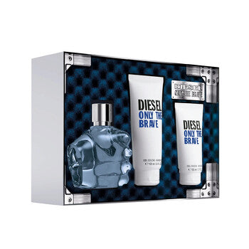 Diesel Men's Only The Brave 3pc EDT Gift Set Fragrances (Wholesale) - Luxurious Fragrance Available Online in Hong Kong & China