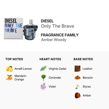 Diesel Men's Only The Brave EDT Spray 6.8 oz Fragrances (Wholesale) - Luxurious Fragrance Available Online in Hong Kong & China