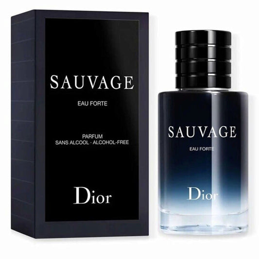 Dior Men's Sauvage Eau Forte Parfum 0.34 oz Fragrances - Luxurious Fragrance Available Online in Hong Kong & China