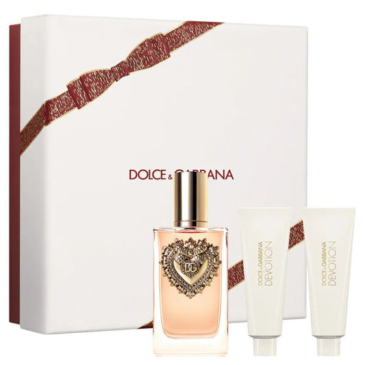 Dolce & Gabbana Ladies Devotion 3pcs EDP Gift Set Fragrances - Luxurious Fragrance Available Online in Hong Kong & China