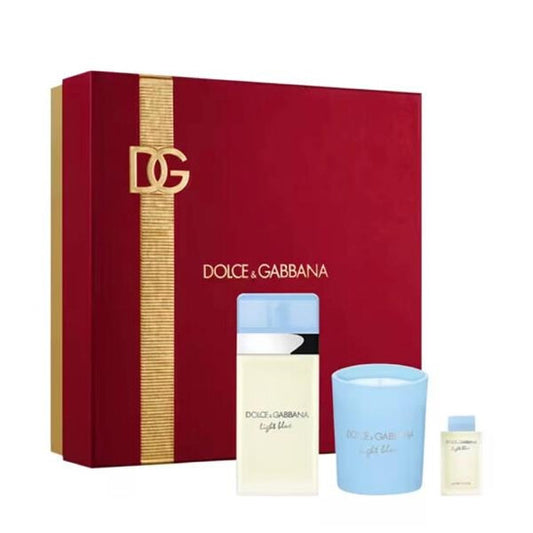 Dolce & Gabbana Ladies Light Blue Gift Set Fragrances - Luxurious Fragrance Available Online in Hong Kong & China