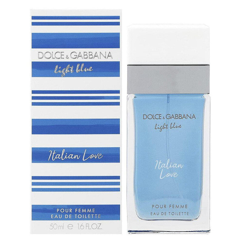 Dolce & Gabbana Ladies Light Blue Italian Love EDT Spray 1.69 oz Fragrances (Wholesale) - Luxurious Fragrance Available Online in Hong Kong & China