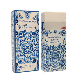 Dolce & Gabbana Ladies Light Blue Summer Vibes EDT Spray 3.4 oz - Luxurious Fragrance Available Online in Hong Kong & China